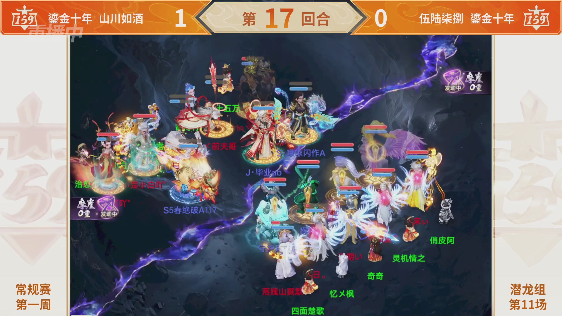 群雄巅峰赛S11常规赛