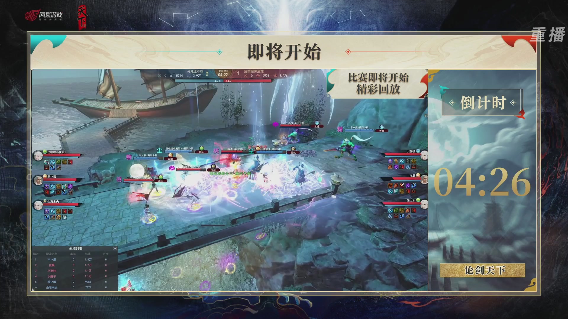 【重播】2026论剑天下4v4竞技赛