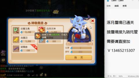 接九转蜃境托管~
