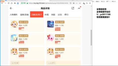 全等级帮找号细节估价