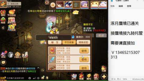 接九转蜃境托管~