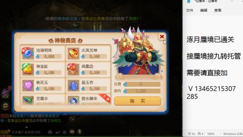 接九转蜃境托管~