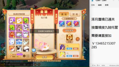 接九转蜃境托管~