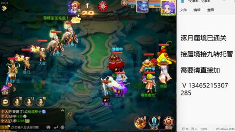 接九转蜃境托管~