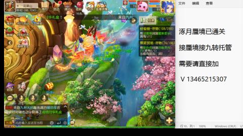 接九转蜃境托管~