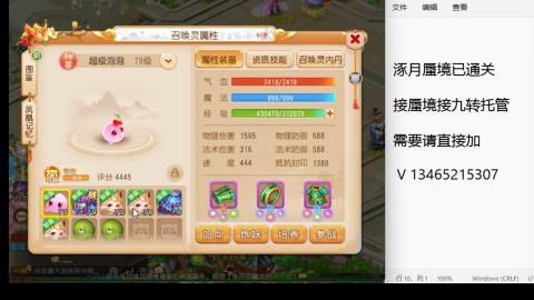 接九转蜃境托管~