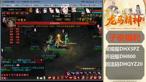 新服<1314>刚开一秒！新手码：DHXSPZ