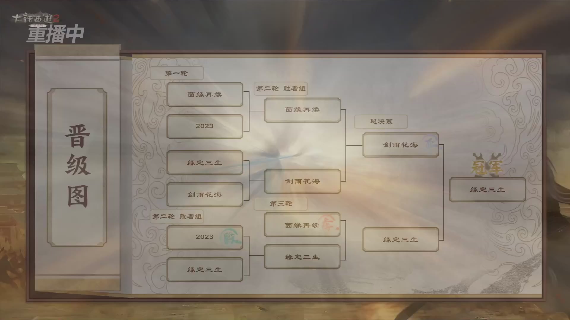 【重播】《大话西游2免费版》常规服 第5届服务器联赛