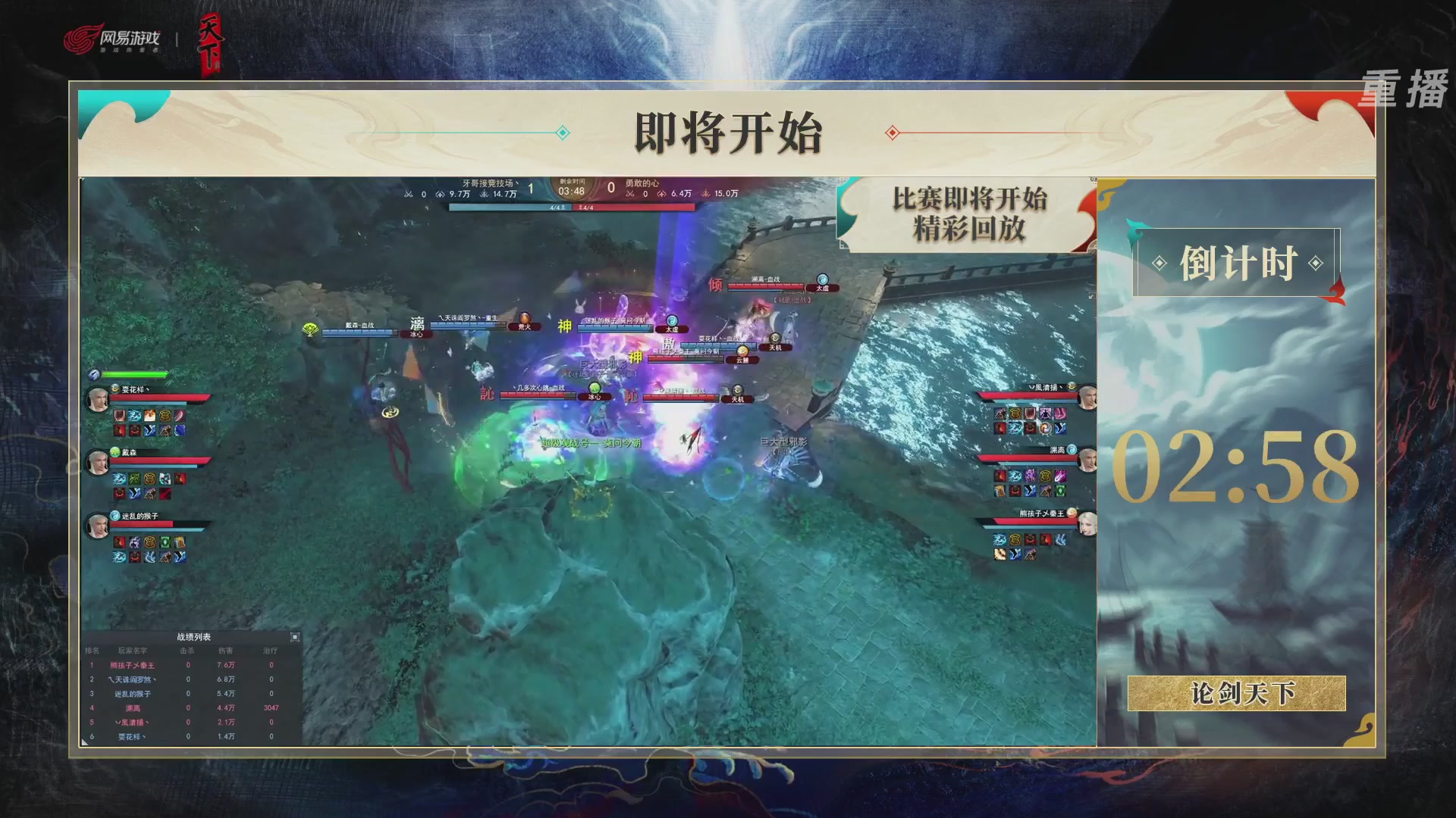 【重播】2026论剑天下4v4竞技赛