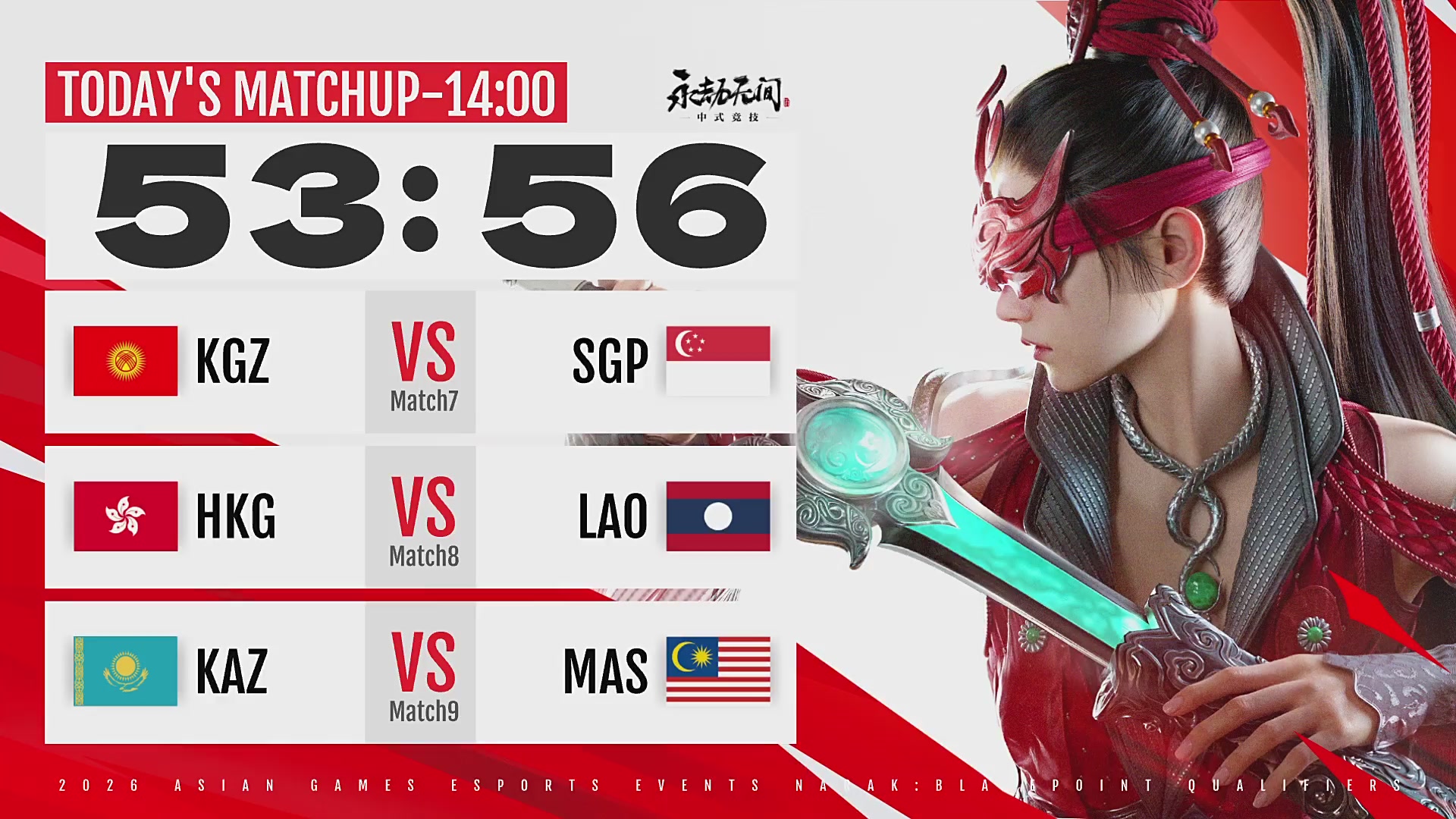 2026年亚运会电子竞技赛事永劫无间资格赛 Day2