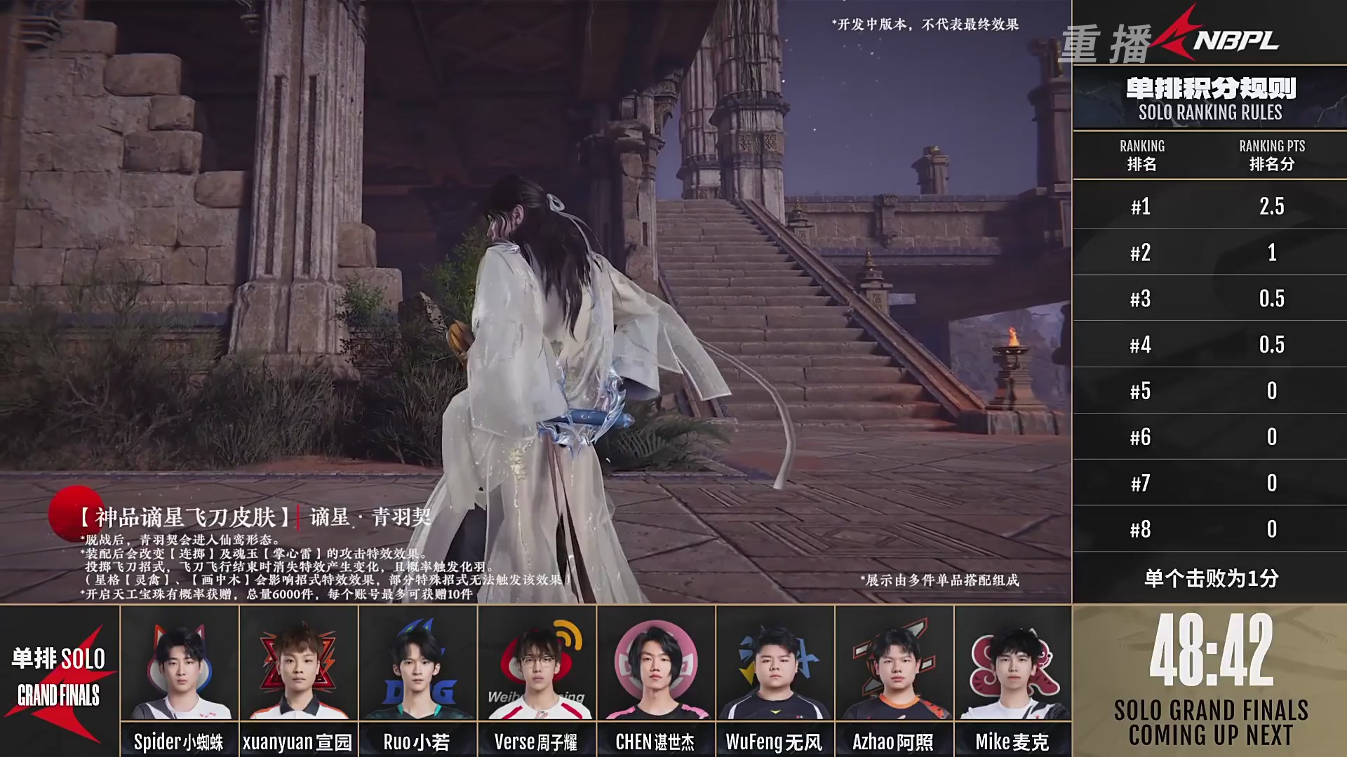 【重播】2026年亚运会电子竞技赛事永劫无间资格赛 Day2