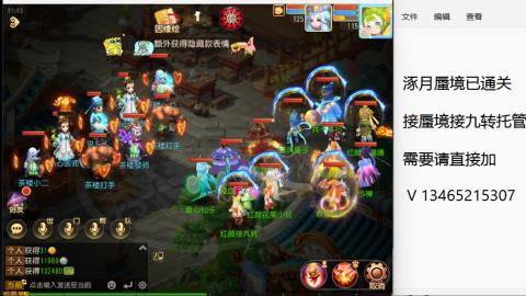 接九转蜃境托管~