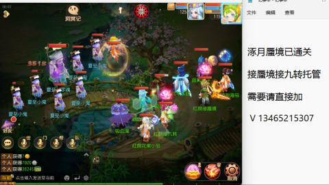接九转蜃境托管~