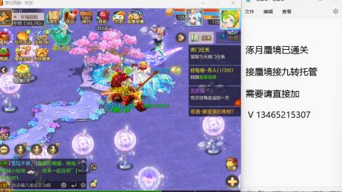 接九转蜃境托管~