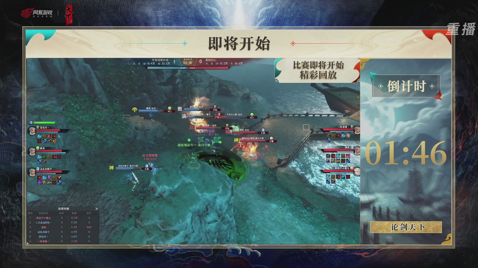 【重播】2026论剑天下4v4竞技赛