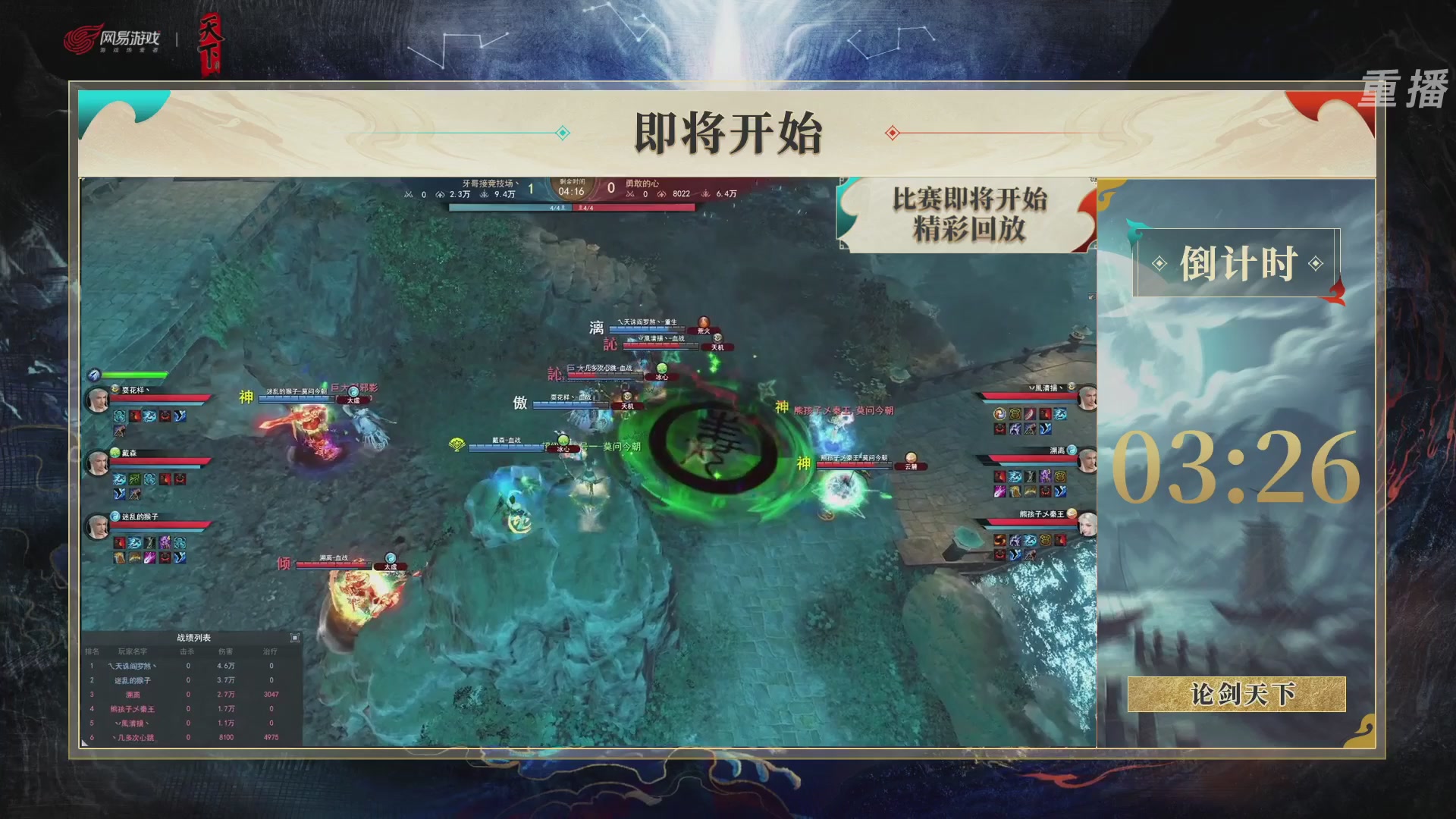 【重播】2026论剑天下4v4竞技赛