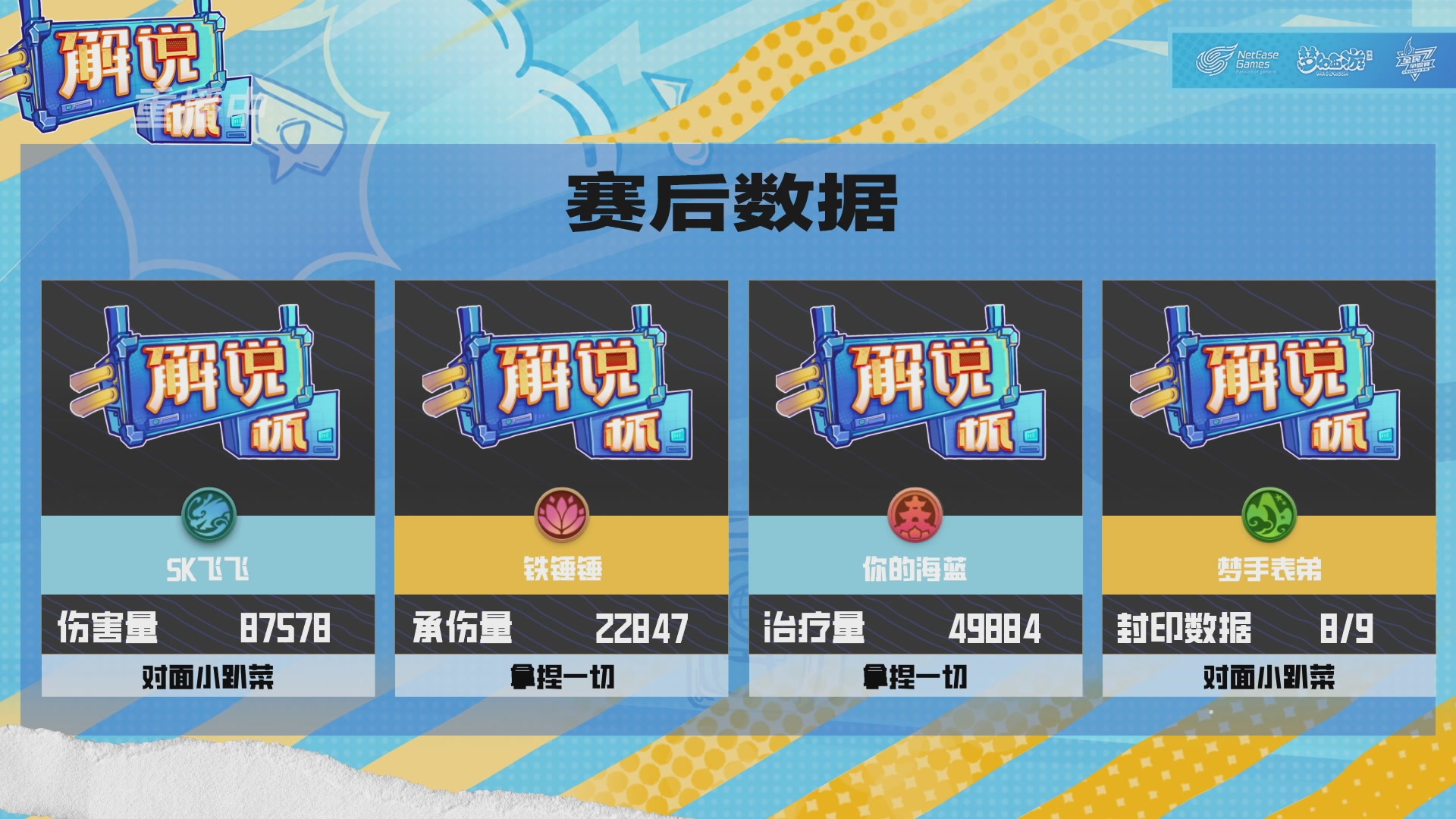 全民PK-解说杯积分赛第二轮