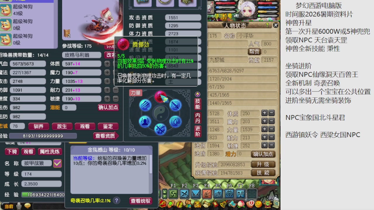 梦幻西游新资料片开发测试回顾