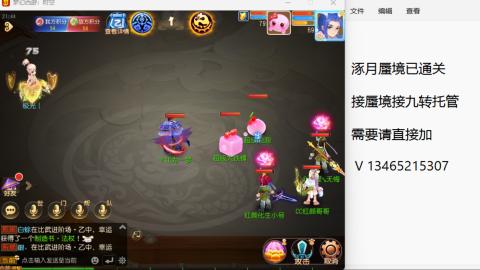 接九转蜃境托管~