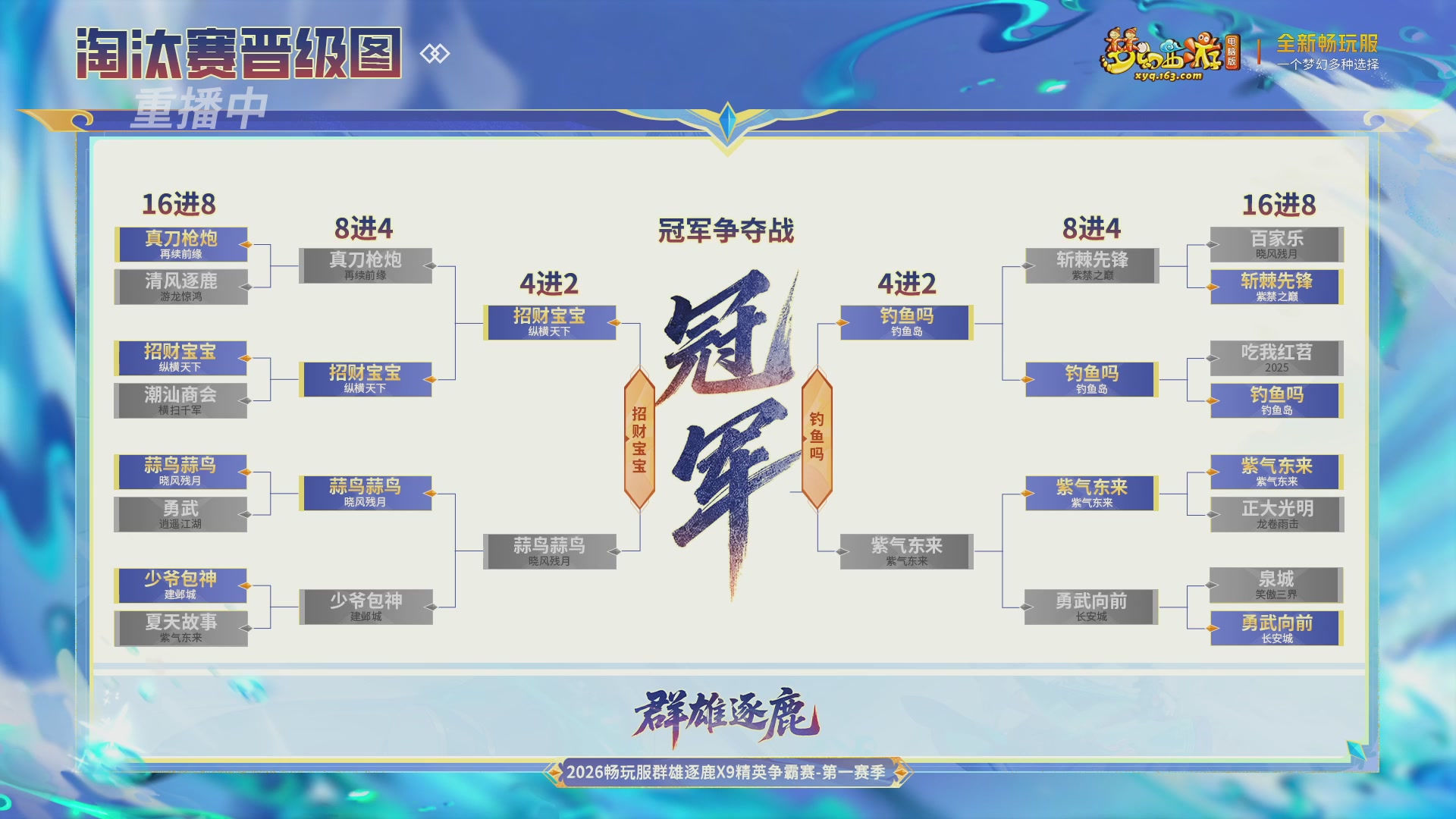【重播】2026畅玩服群雄逐鹿第一赛季-决赛