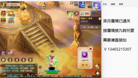 接九转蜃境托管~
