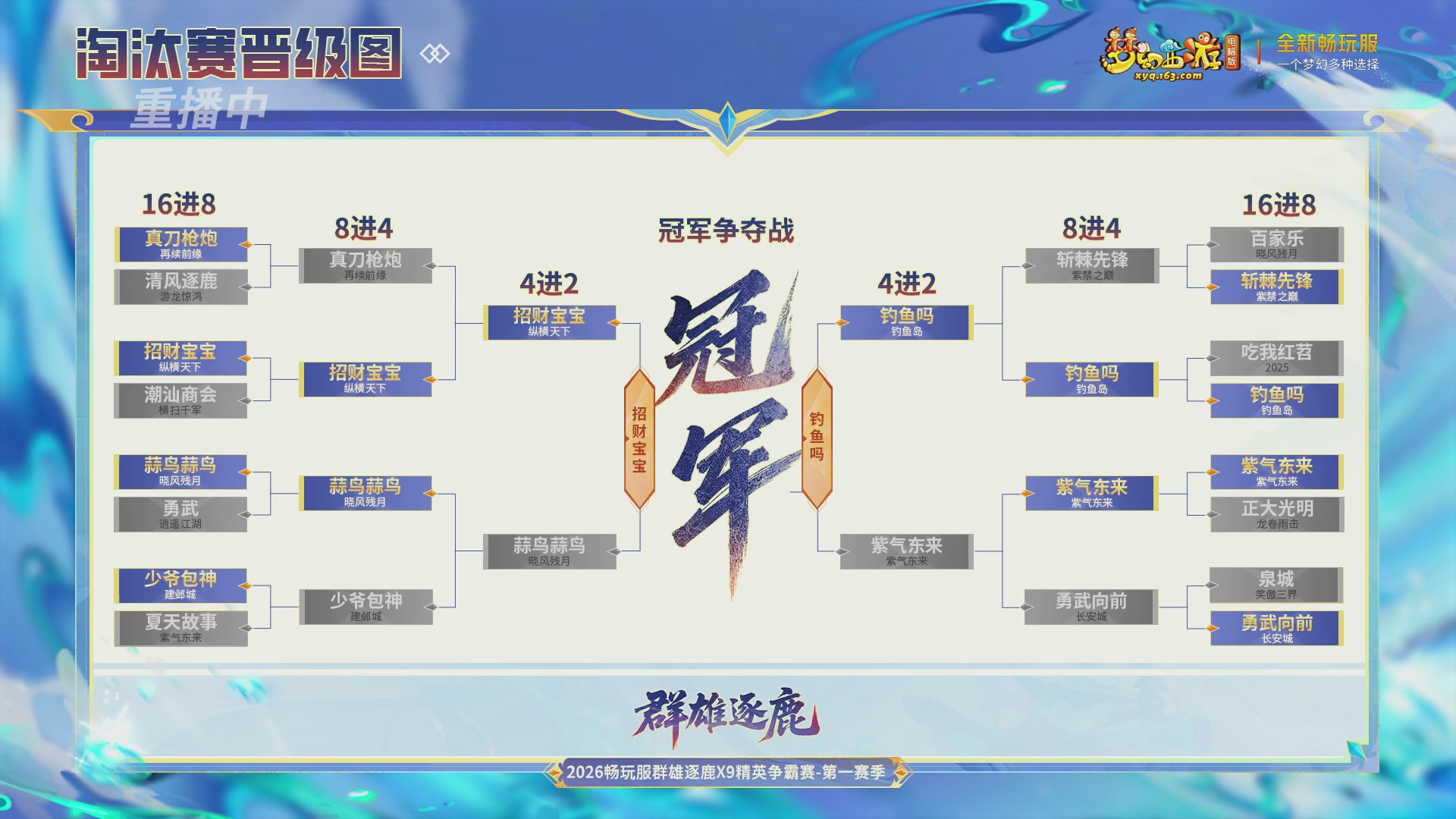 【重播】2026畅玩服群雄逐鹿第一赛季-决赛
