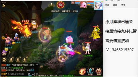 接九转蜃境托管~