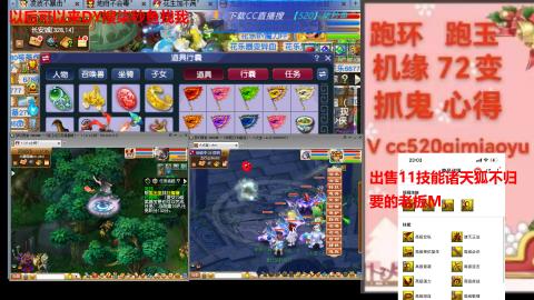 全服接 跑环 跑玉 机缘 72变 抓鬼