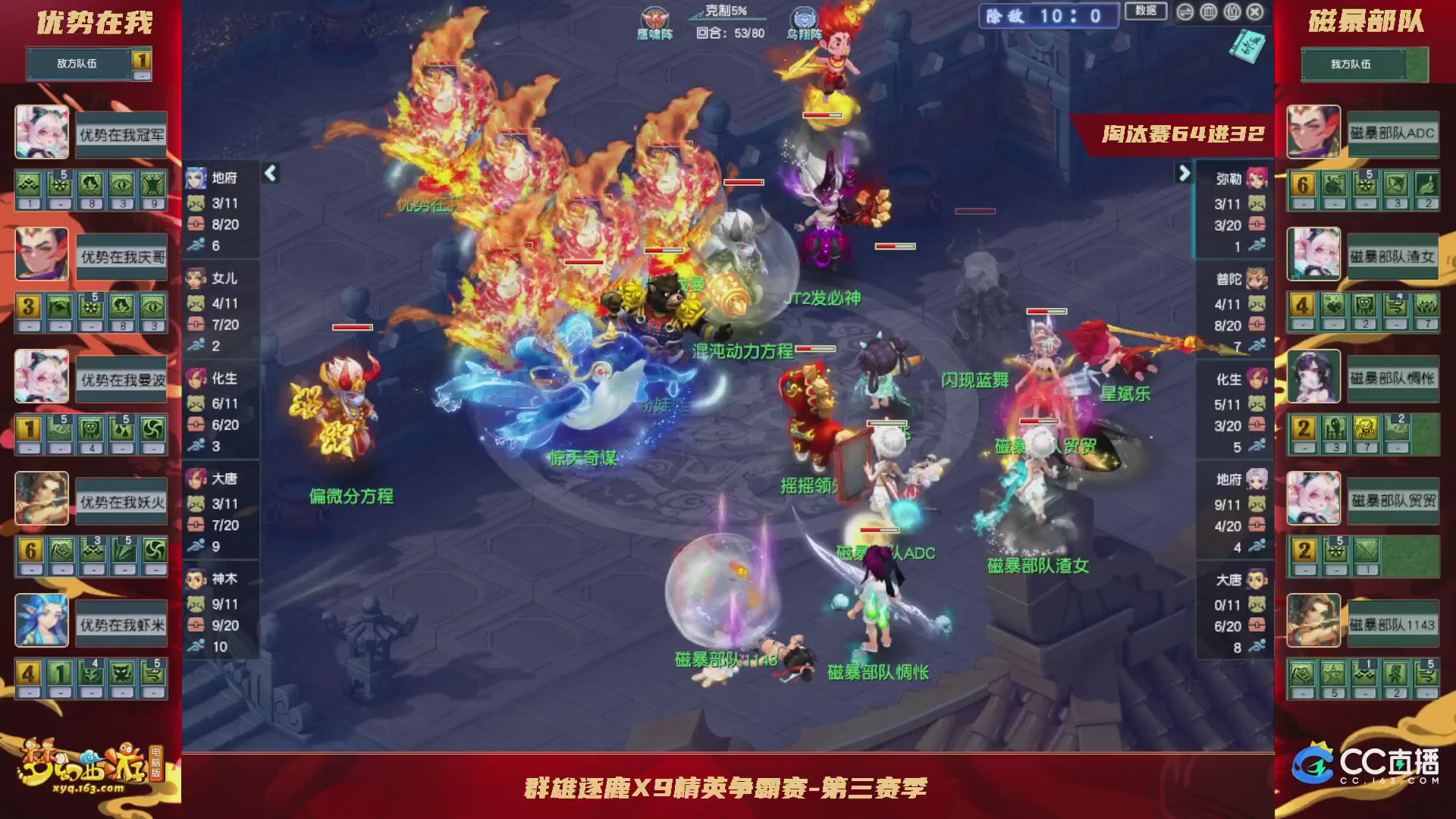 群雄逐鹿X9精英争霸赛-第三赛季淘汰赛