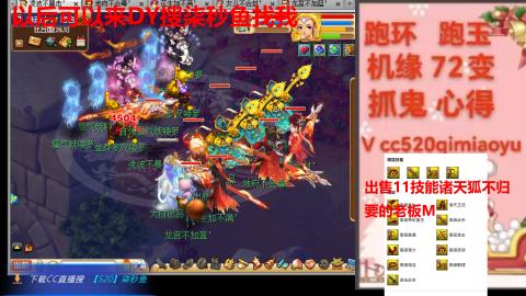 全服接 跑环 跑玉 机缘 72变 抓鬼