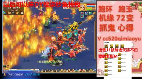 全服接 跑环 跑玉 机缘 72变 抓鬼