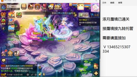 接九转蜃境托管~