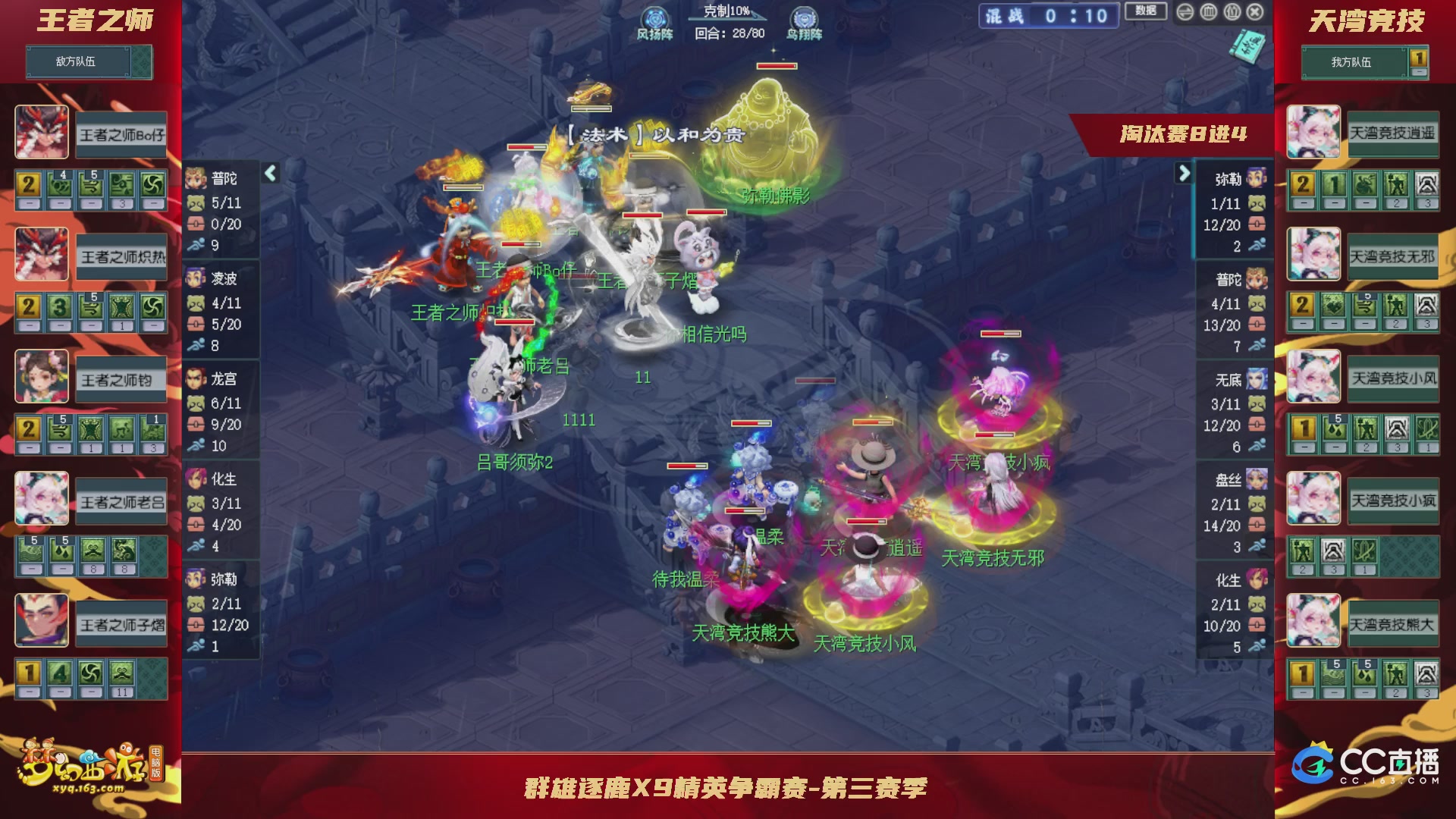 群雄逐鹿X9精英争霸赛-第三赛季淘汰赛