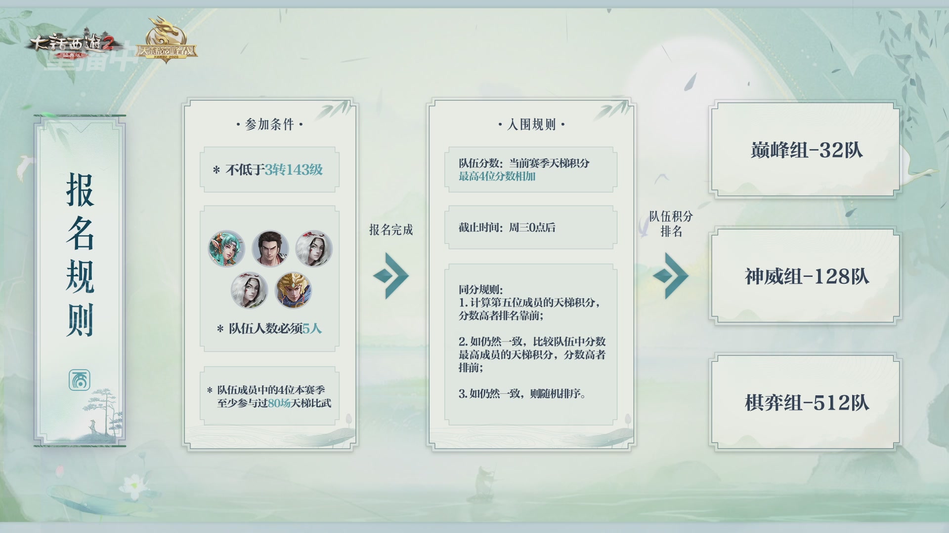 【重播】《大话西游2经典版》天梯巅峰战夏季赛