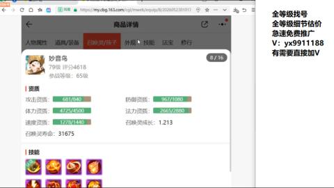 全等级帮找号细节估价