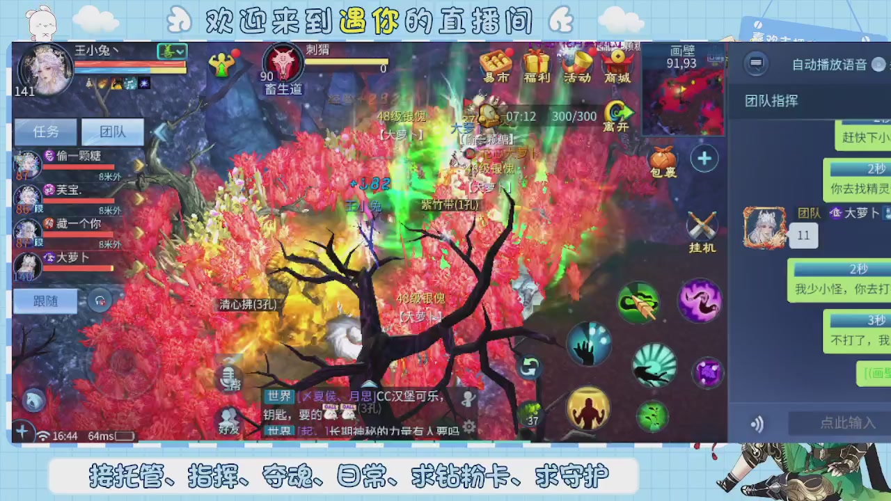 接托管-夺魂-卡龙-新区冲级