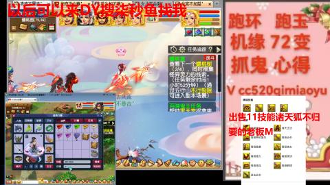 全服接 跑环 跑玉 机缘 72变 抓鬼