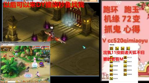 全服接 跑环 跑玉 机缘 72变 抓鬼