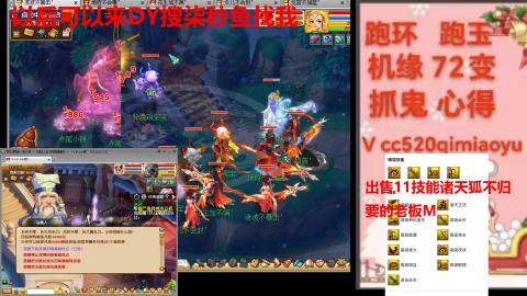 全服接 跑环 跑玉 机缘 72变 抓鬼