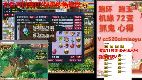 全服接 跑环 跑玉 机缘 72变 抓鬼