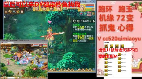 全服接 跑环 跑玉 机缘 72变 抓鬼