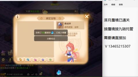 接九转蜃境托管~
