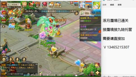 接九转蜃境托管~