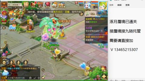 接九转蜃境托管~