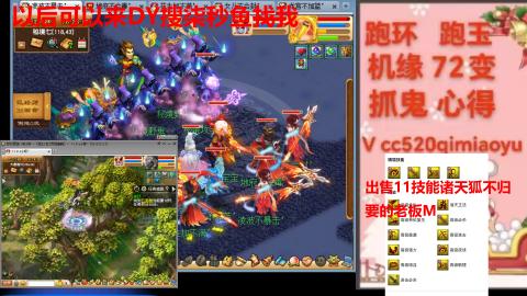 全服接 跑环 跑玉 机缘 72变 抓鬼