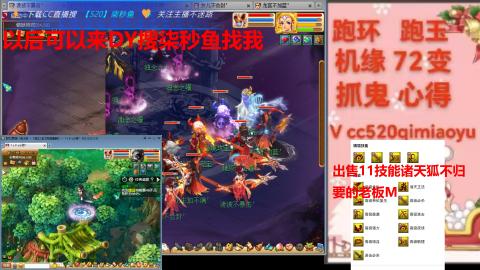 全服接 跑环 跑玉 机缘 72变 抓鬼