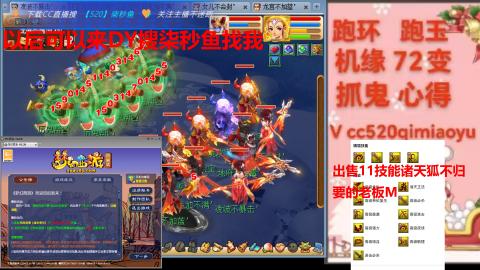 全服接 跑环 跑玉 机缘 72变 抓鬼