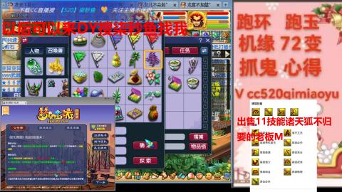 全服接 跑环 跑玉 机缘 72变 抓鬼