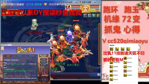 全服接 跑环 跑玉 机缘 72变 抓鬼
