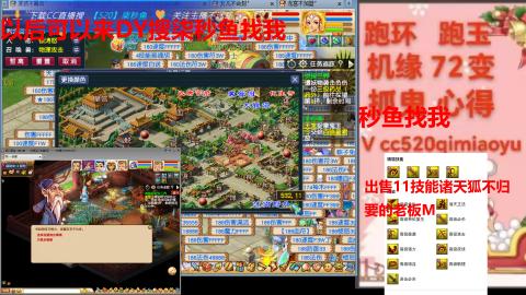 全服接 跑环 跑玉 机缘 72变 抓鬼